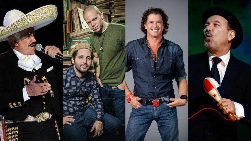 Rub�n Blades, Calle 13, Vicente Fern�ndez y Carlos Vives, los latinos ganadores en los Grammy 2015