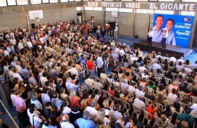 Guti�rrez y Sapag presidieron encuentro de m�s de mil personas