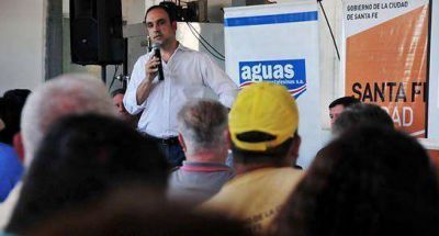Licita extensi�n de la red de agua potable para Nueva Pompeya