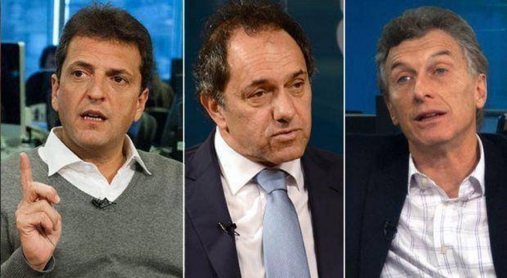 Sergio Massa sigue liderando las encuestas y le saca cinco puntos a Scioli