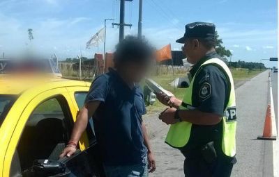 Operativo Sol: Demoran a taxista que conduc�a ebrio por la Ruta 2