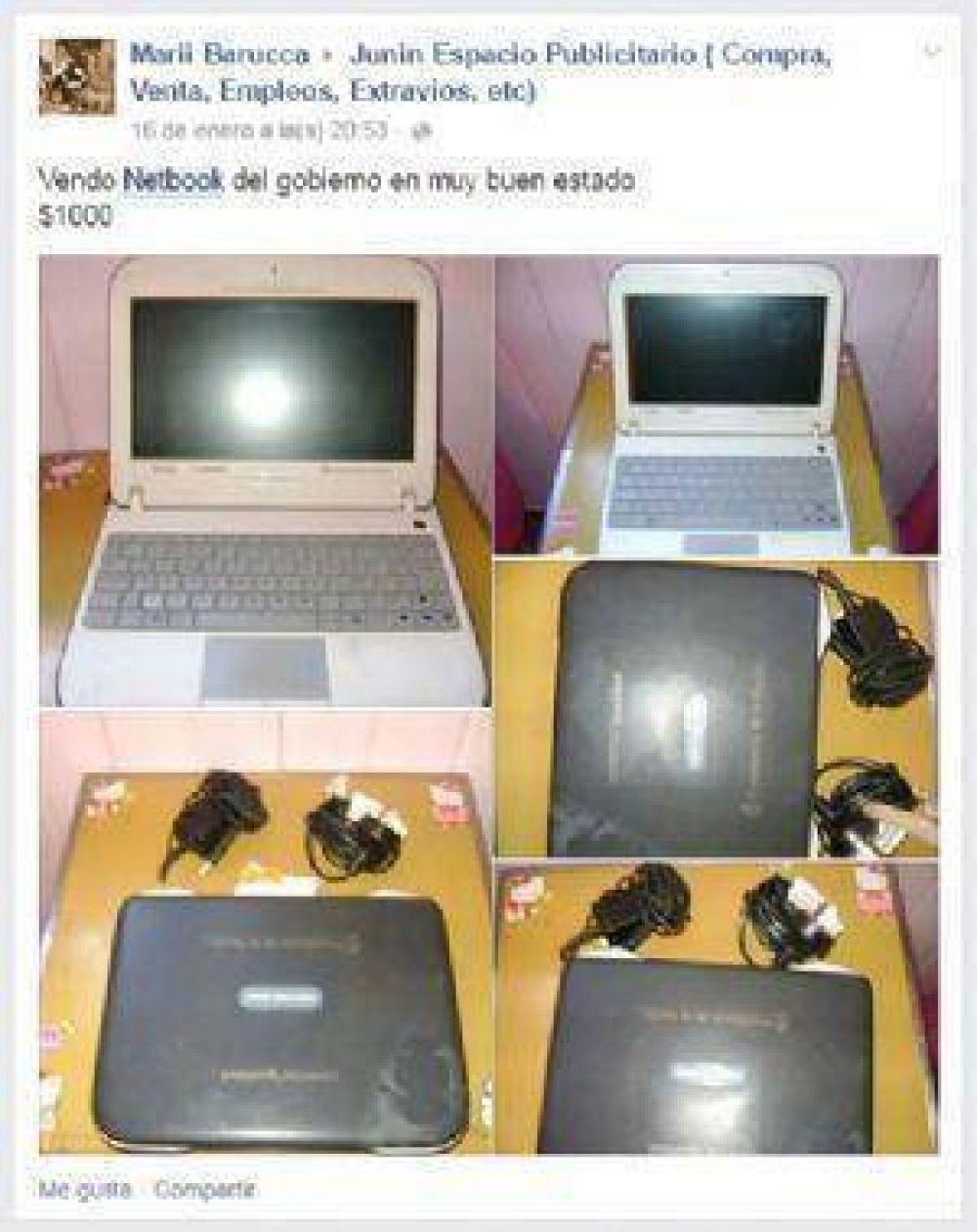 Investigan la comercializaci�n de netbooks en Jun�n