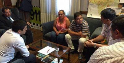 Hoffer recibi� a familiares de la joven desaparecida en Concepci�n