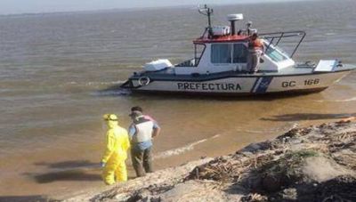 Encontraron el cuerpo de un pescador ahogado en el R�o Santa Lucia