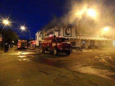 Fuerte repercusi�n por incendio en Capriolo