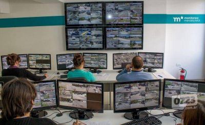 En el cumplea�os de Mar del Plata, ponen en marcha el nuevo Centro de Monitoreo