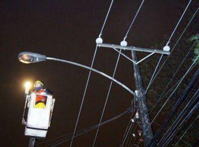 Gran interrupci�n energ�tica por el corte de un cable