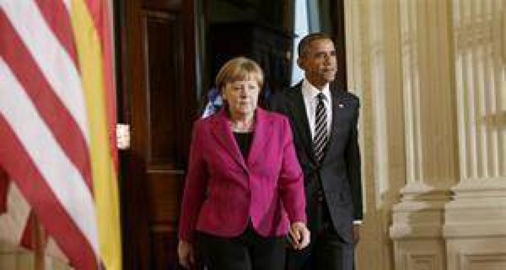 Obama y Merkel le dan una �ltima chance a la diplomacia en Ucrania