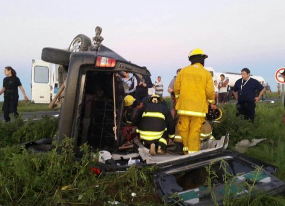 Ruta 7: un hombre muri� tras un choque cerca de Justo Daract