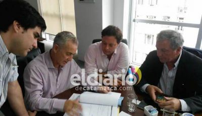 Reuni�n entre Aguas de Catamarca y ENOHSA para mejorar el servicio