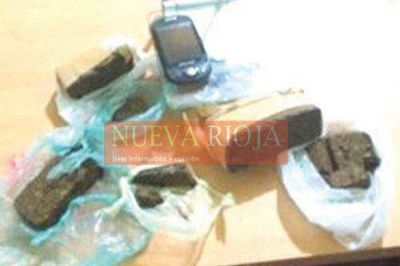 Chamical: detuvieron a un hombre con 600 gramos de marihuana
