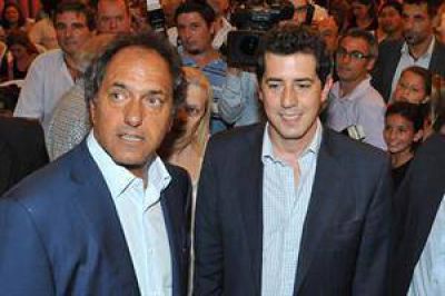 Scioli pidi� mostrar logros de su gesti�n para afrontar la campa�a
