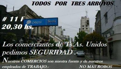 Hoy se realizar� la marcha por la ola de robos