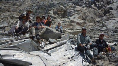 Encuentran un avi�n desaparecido hace 53 a�os en la cordillera de los Andes