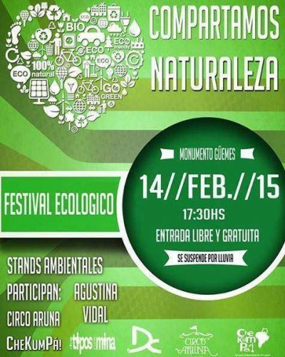 Evento ecol�gico en el Monumento a G�emes