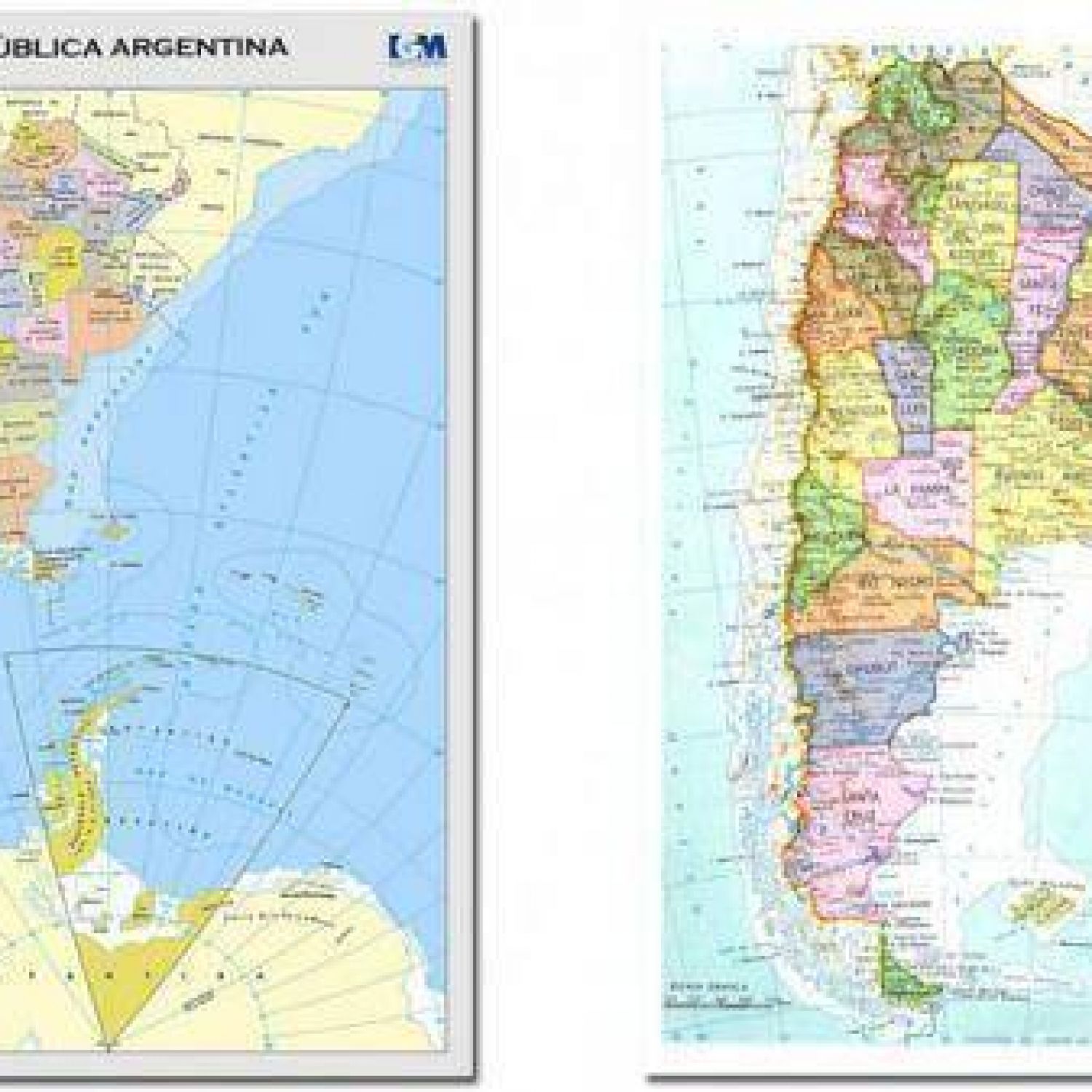 Tierra Del Fuego Aparece Como La Provincia Más Grande En Los “nuevos” Mapas De La Argentina 7959