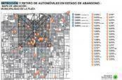 La Plata: Municipio comenz� nuevamente a retirar autos abandonados en distintos lugares