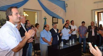 Anghileri particip� junto a Patricio Mussi de una recorrida