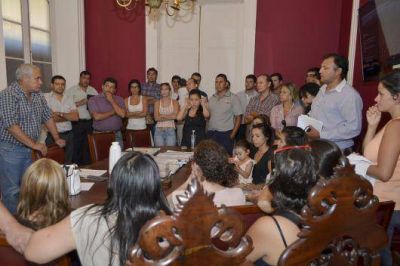 El Intendente detall� a beneficiarios PRO.CRE.AR las etapas administrativas en la que se encuentra la adjudicaci�n de lotes municipales