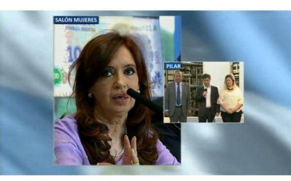 La Presidenta Cristina Fern�ndez de Kirchner inaugur� ampliaci�n de planta fabril de Pilar