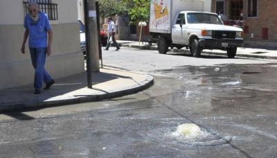 Tesis de sabotaje para el desborde cloacal