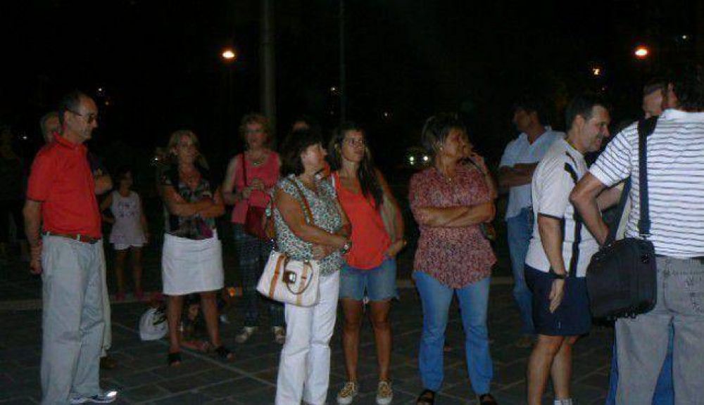 Marcharon por Plaza San Mart�n en reclamo de seguridad 