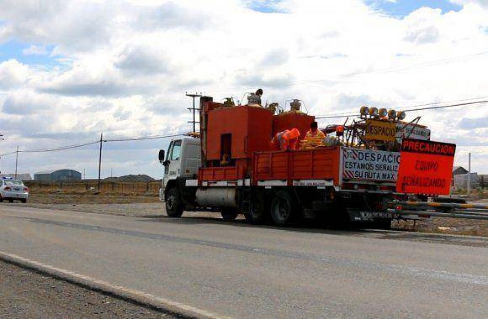 La demarcaci�n de la ruta 3 termina con una vieja necesidad