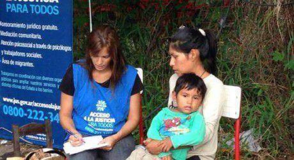 Centro de Acceso a la Justica contin�a con atenci�n itinerante en los barrios