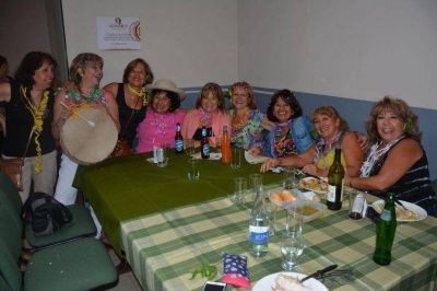 Las comadres anticiparon el inicio del Carnaval