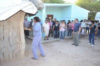 Entregan Vivienda Social en el paraje San Juan Departamento Banda