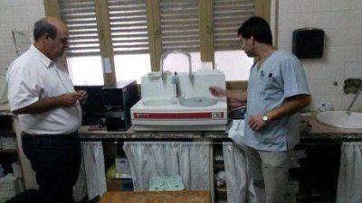 Concejales de Rivadavia visitan el Laboratorio del Hospital Municipal