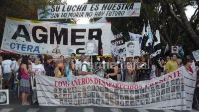 La Multisectorial de DDHH de Entre R�os se manifiesta contra el 18F