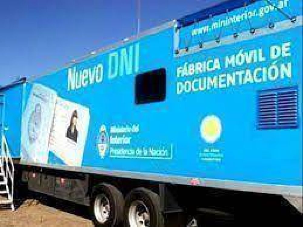 El mvil Centro Documentacion Rapida reprogram el operativo en barrio El Manjn