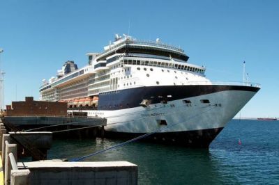 La temporada de cruceros en Puerto Madryn super� los 20.000 visitantes