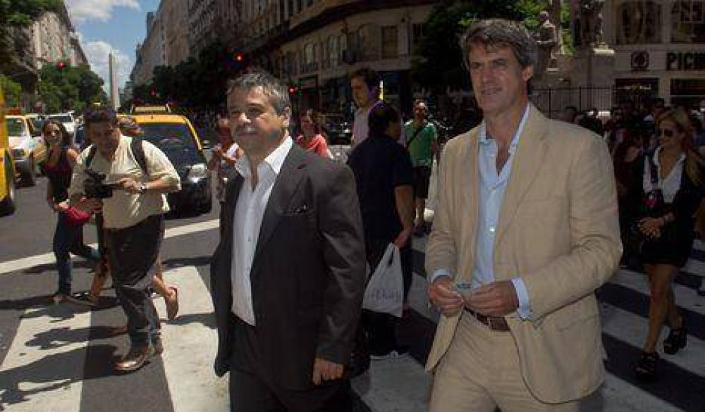 Prat Gay dio su apoyo a Abrevaya en la Ciudad