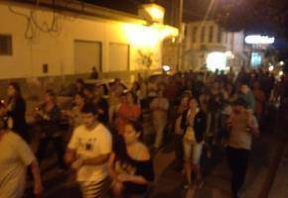 Marcha: En San Pedro los policas son cagones