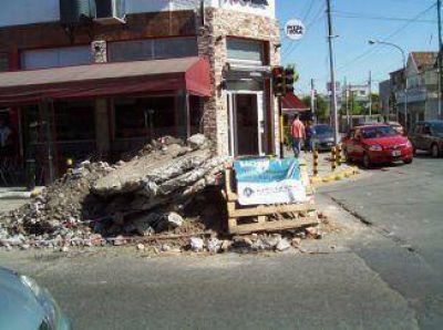 Pol�micas obras de bacheo en Bernal