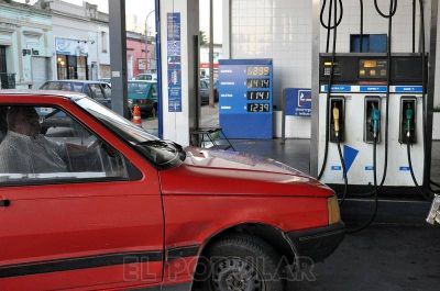 Los combustibles subieron un 0.8%