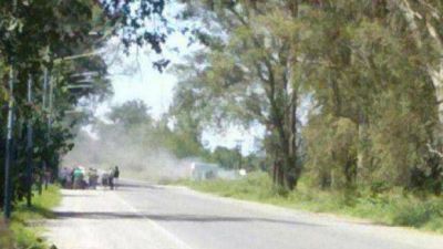 Cientos de evacuados tras rotura de ca�er�a de gas