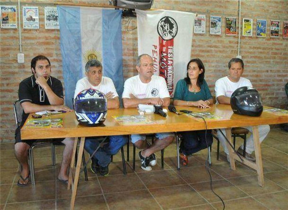 Lanzaron oficialmente la 21� Fiesta Nacional de la Moto