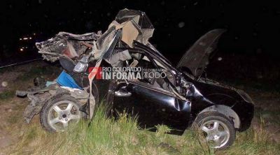 Dos muertos tras un impresionante choque m�ltiple cerca de La Adela