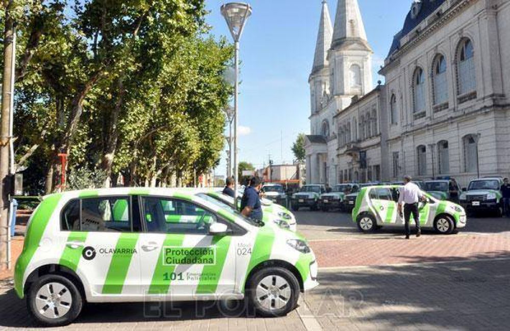 El Municipio entreg� nueve m�viles para la Polic�a