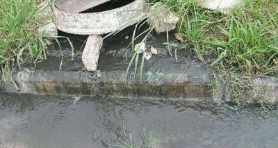 Desborde cloacal en 73 y 125