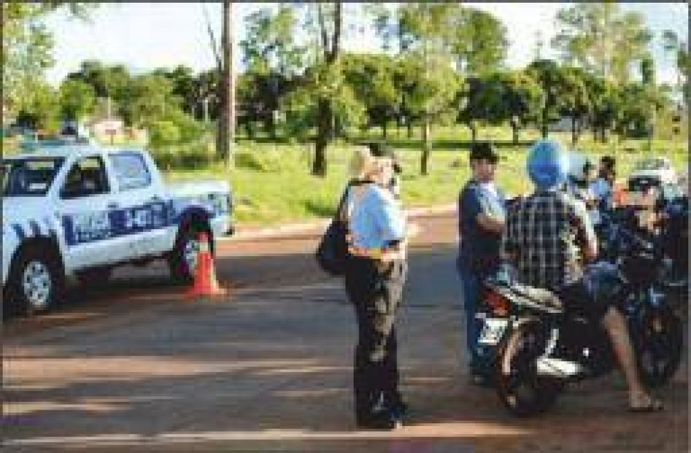 Fuerte operativo de seguridad en la provincia