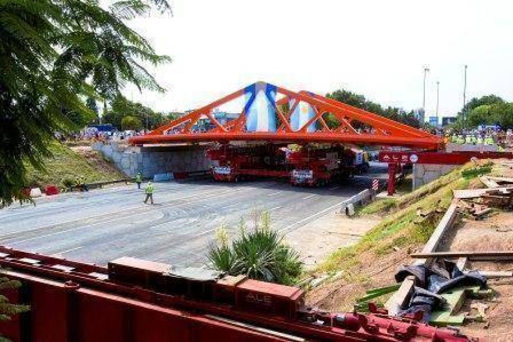 Culminó exitosamente el montaje del Nuevo Puente Metálico en la Av. General Paz y Av. Beiró 