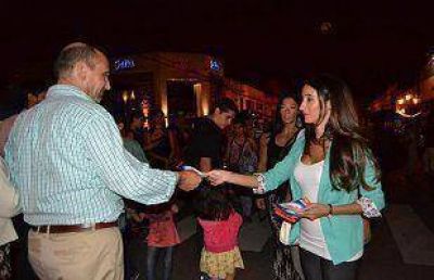 Irene Soler contin�a con la campa�a 