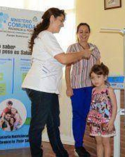 Trabajan en aspectos nutricionales con ni�os