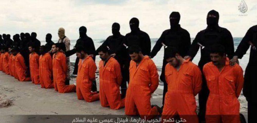 El Estado Isl�mico decapit� a 21 rehenes egipcios en Libia