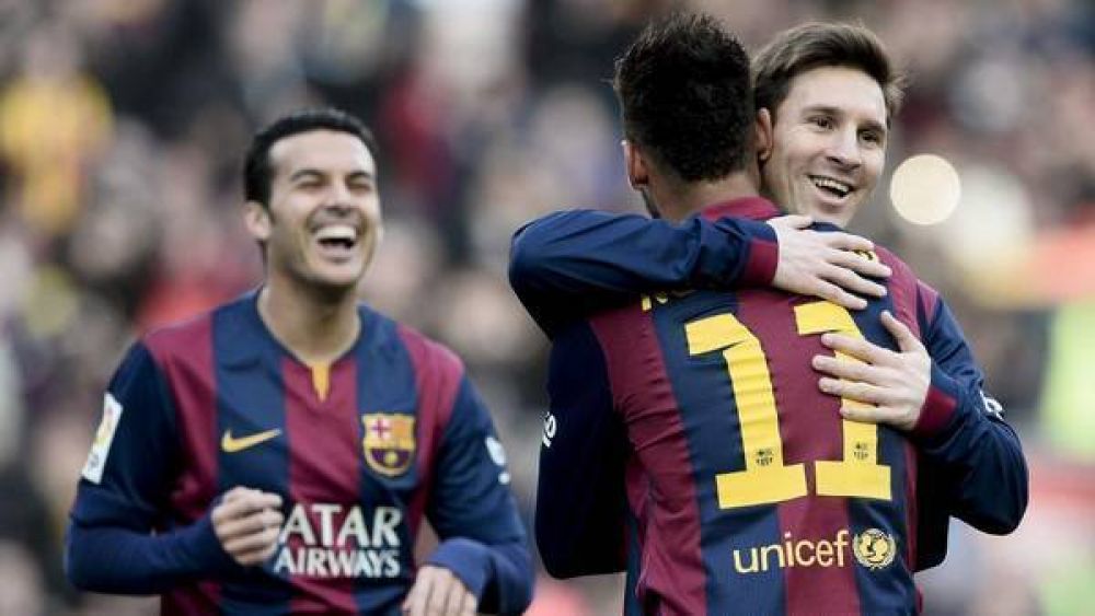 El Barsa arm� una fiesta con un gran Messi y goles de todos colores