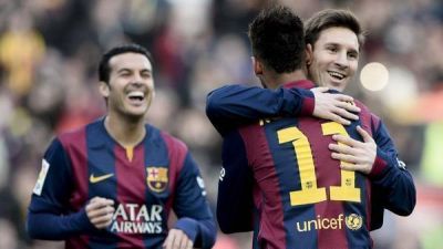 El Barsa arm� una fiesta con un gran Messi y goles de todos colores